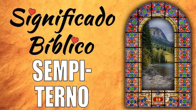 que es el pacto sempiterno en la biblia - Qué quiere decir sempiterno según la Biblia