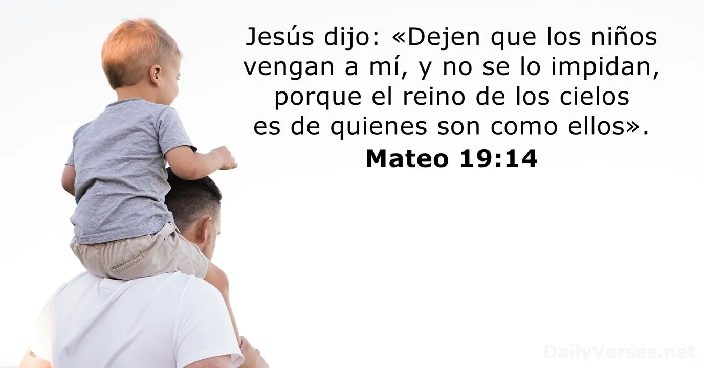 que dice dios de los niños en la biblia - Qué quiere Jesús de los niños