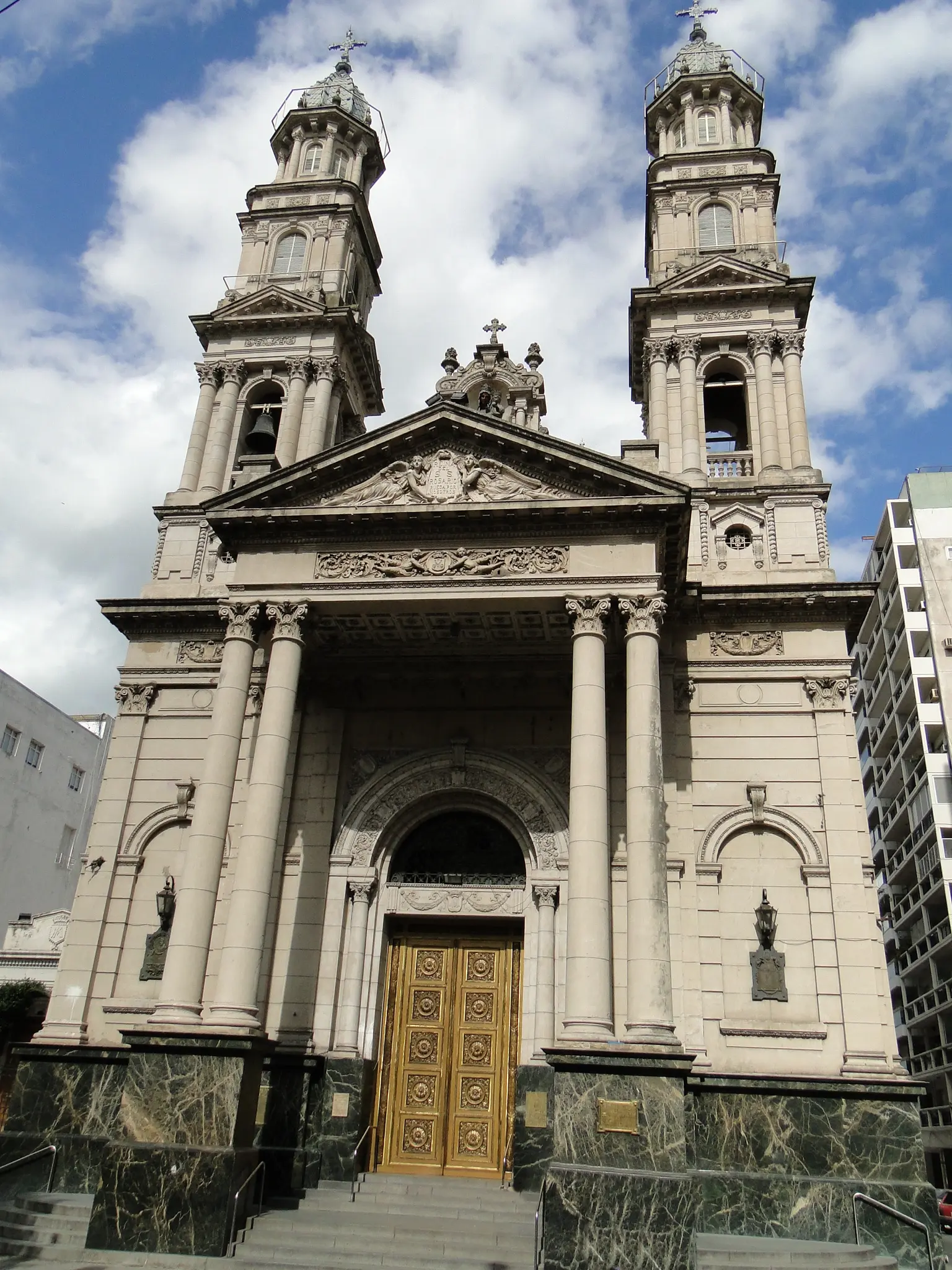 iglesia catedral de rosario - Qué significa el vitral de la catedral de Rosario