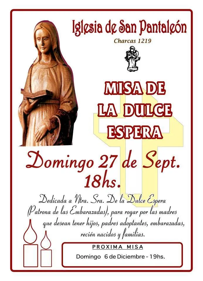 misa de la dulce espera - Qué significa estar en la dulce espera