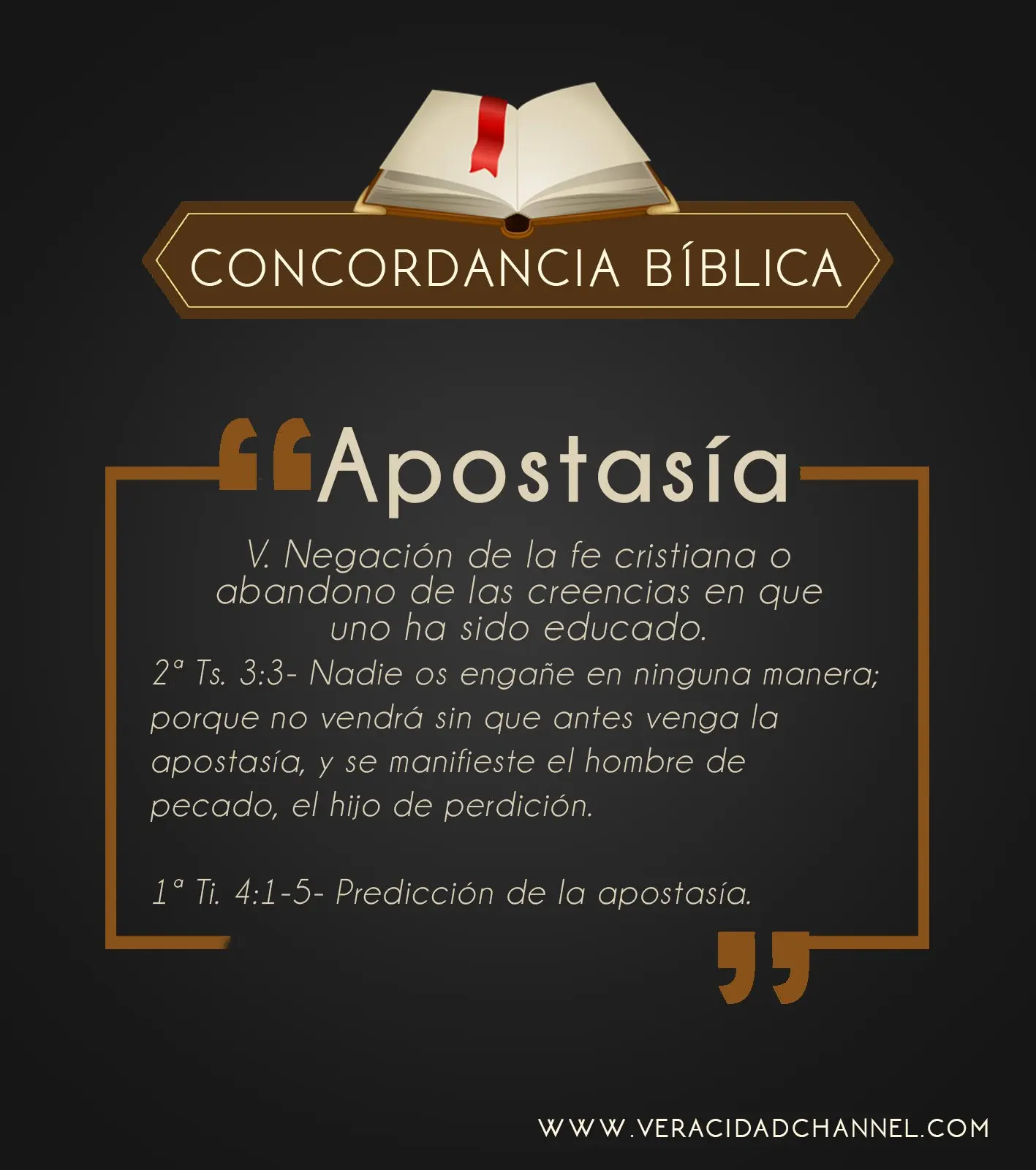 la apostasía segun la biblia - Qué significa la palabra apostasía en la Biblia