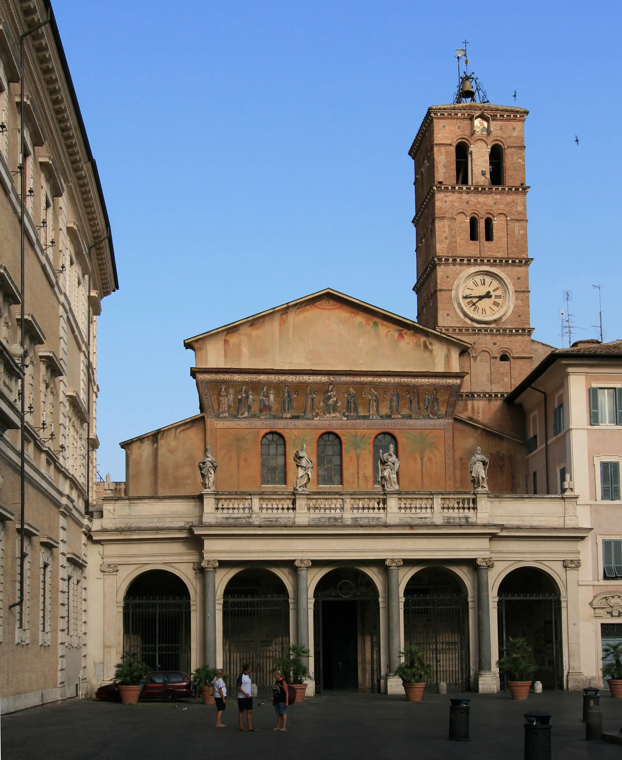 iglesia santa maria de trastevere - Qué significa la palabra Trastevere