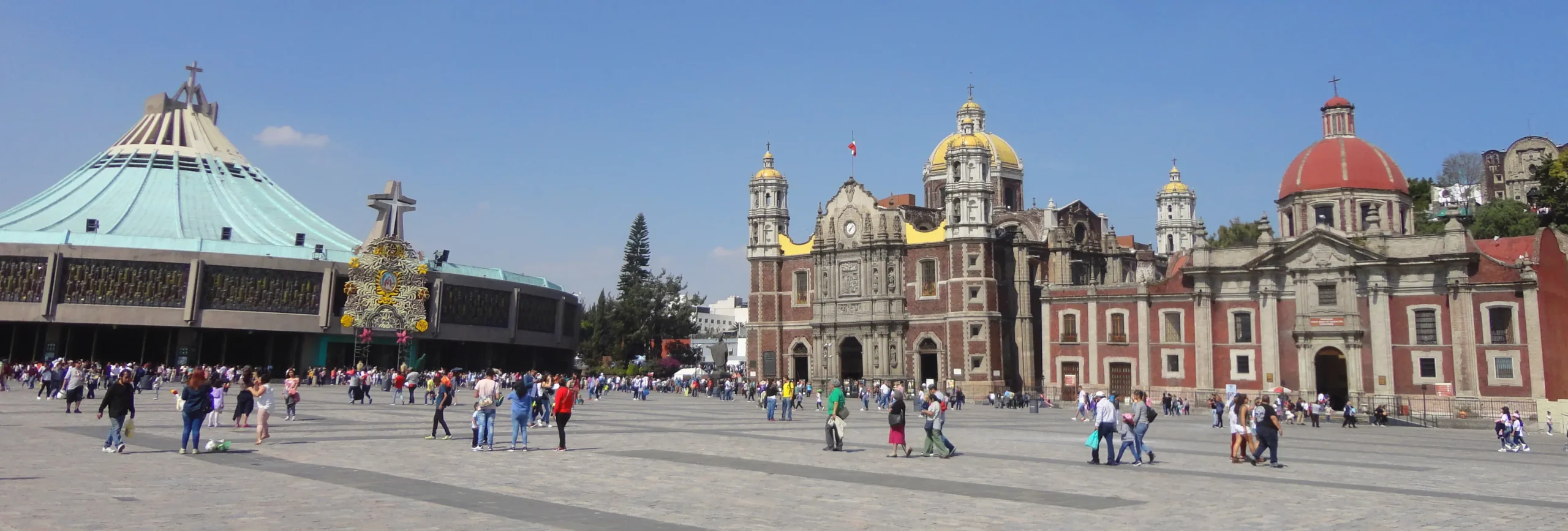 la iglesia de la virgen de guadalupe en mexico - Qué tan lejos está la Basílica de Guadalupe del aeropuerto