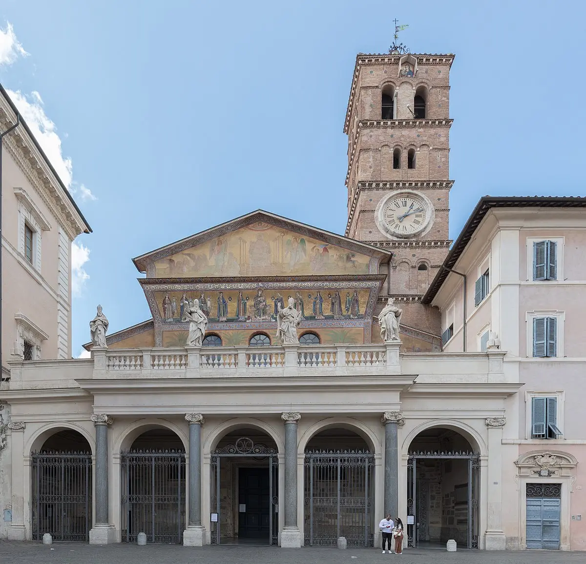 iglesia santa maria de trastevere - Qué ver en el barrio del Trastevere