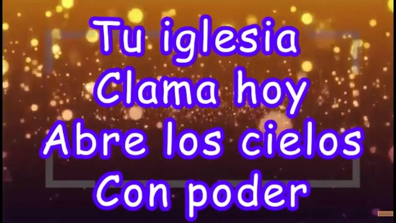 rey tu iglesia clama hoy - Quién canta la alabanza El Señor es mi pastor