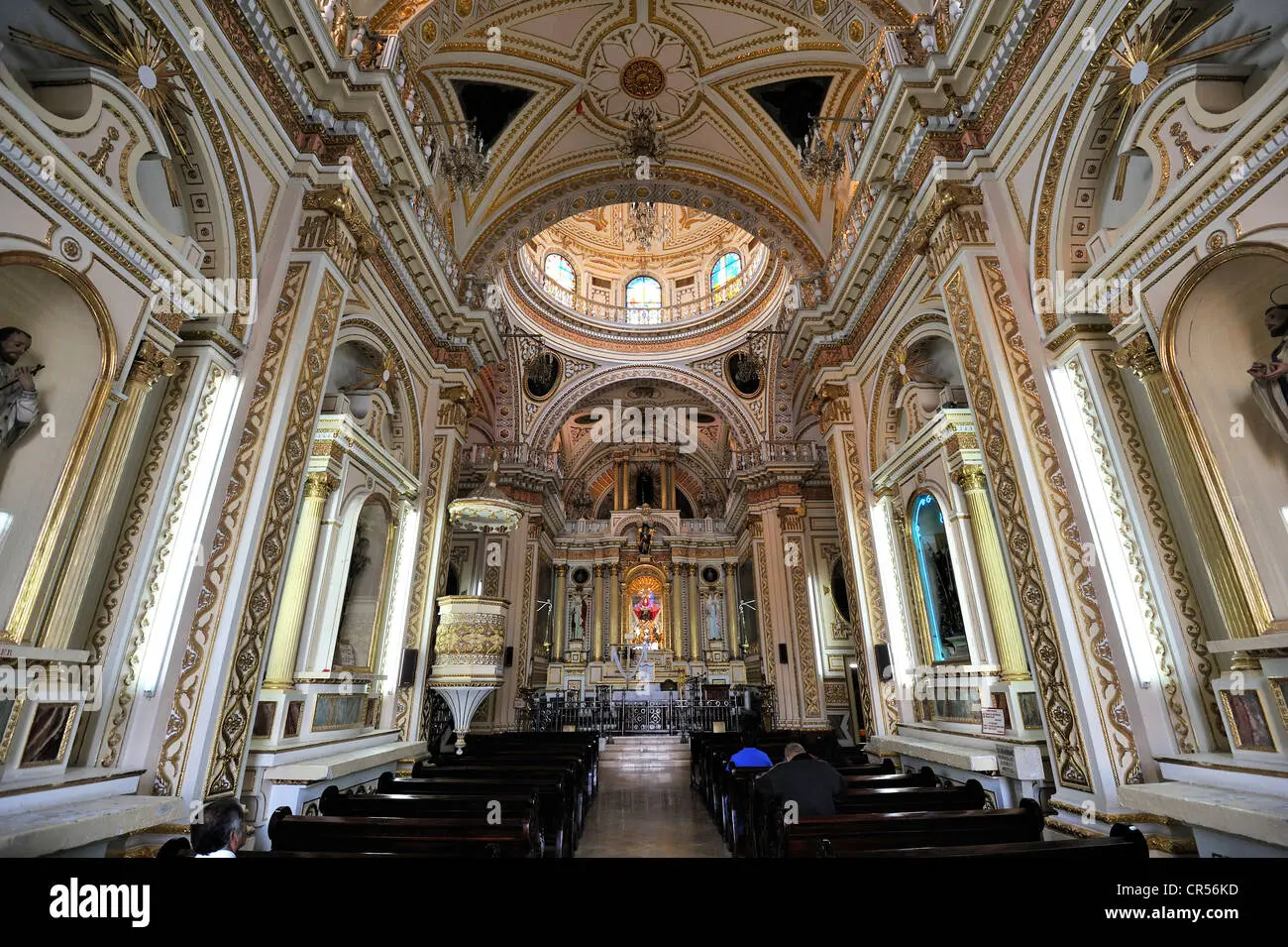 iglesia de cholula por dentro - Quién construyó la Gran Pirámide de Cholula