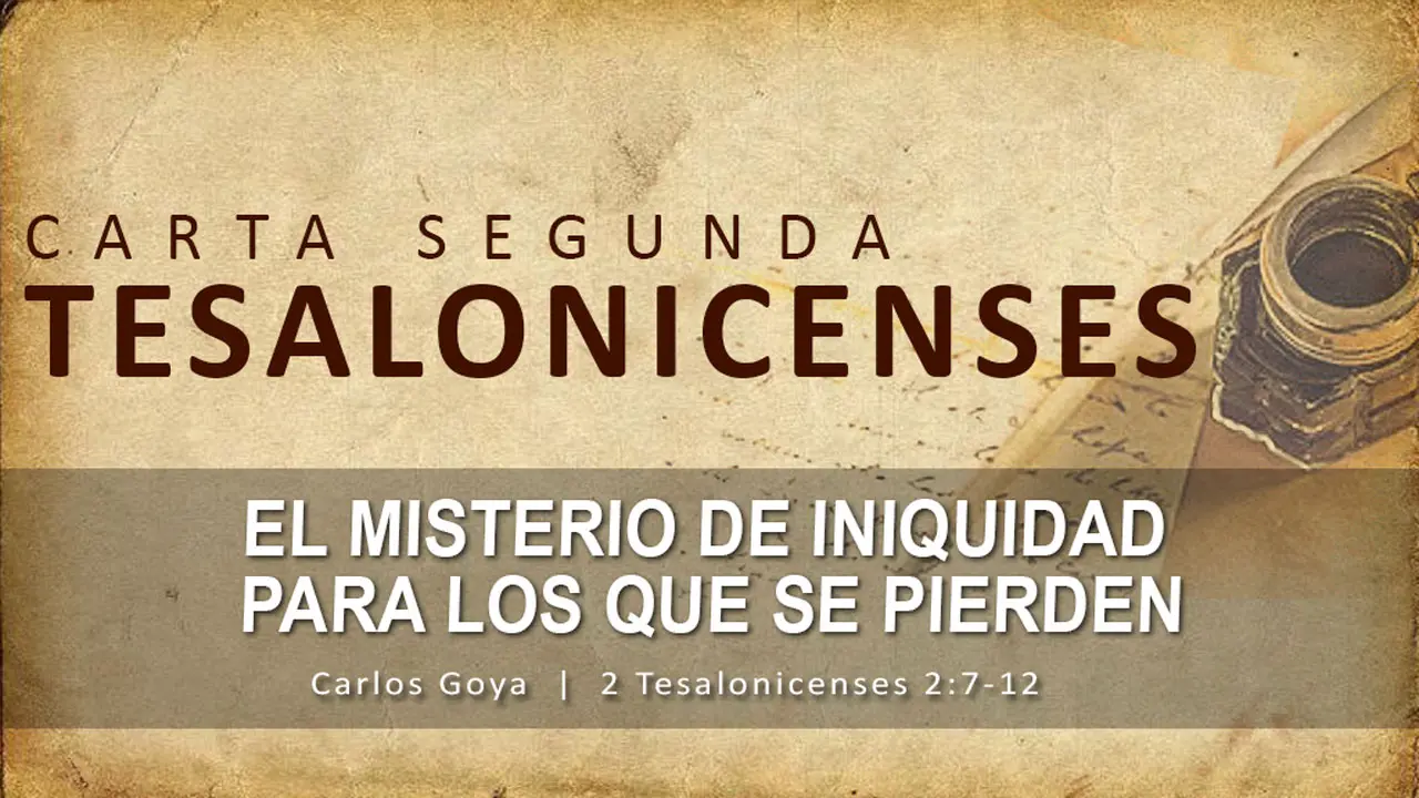 el misterio de la iniquidad biblia - Quién detiene el misterio de la iniquidad