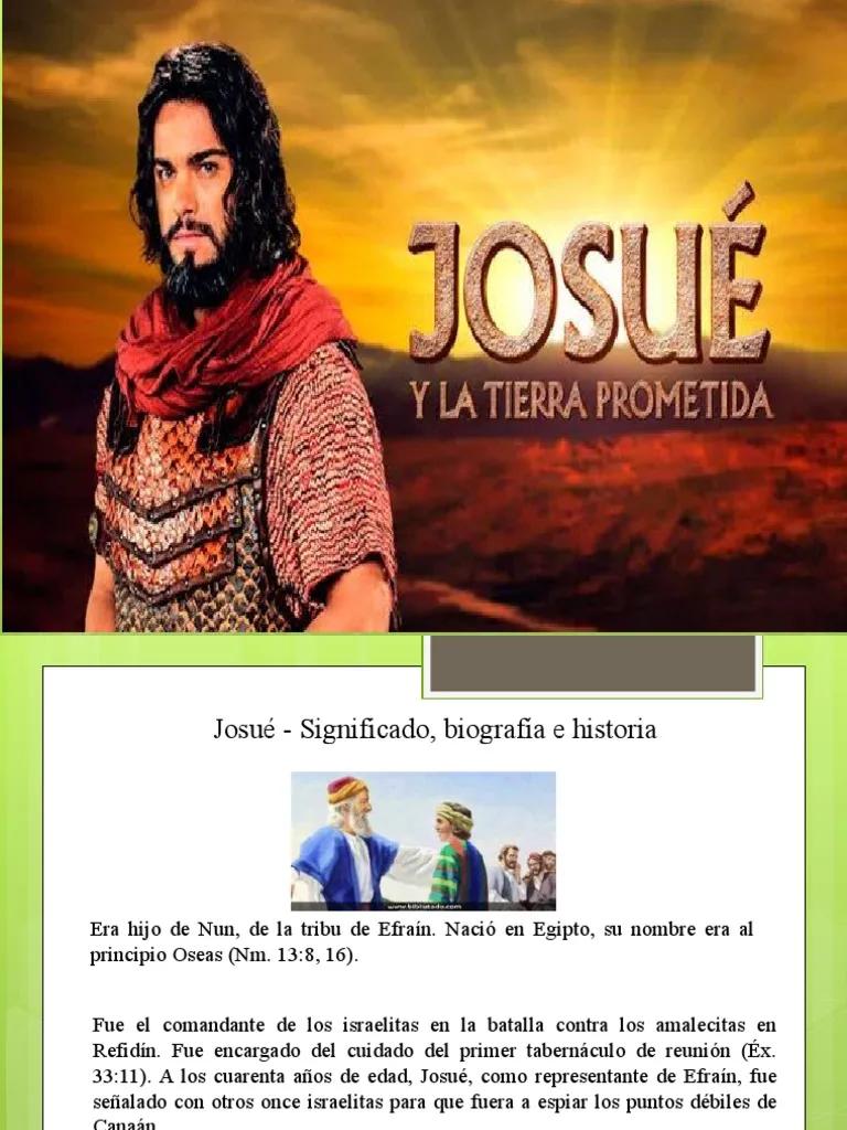 verdadero nombre de josue en la biblia - Quién es Josué hijo de Nun