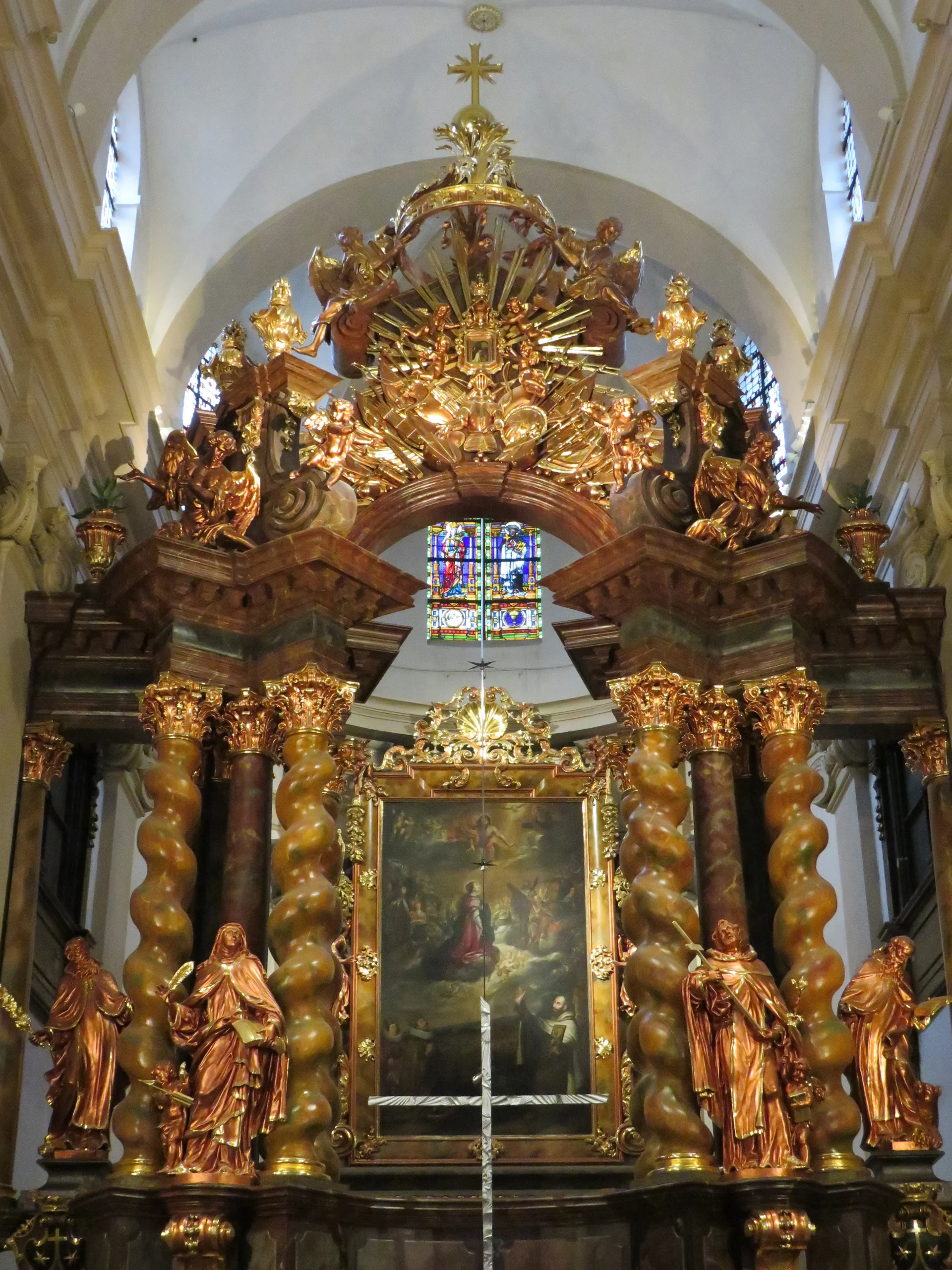 iglesia santa maria de la victoria praga - Quién está enterrado en la catedral de Praga