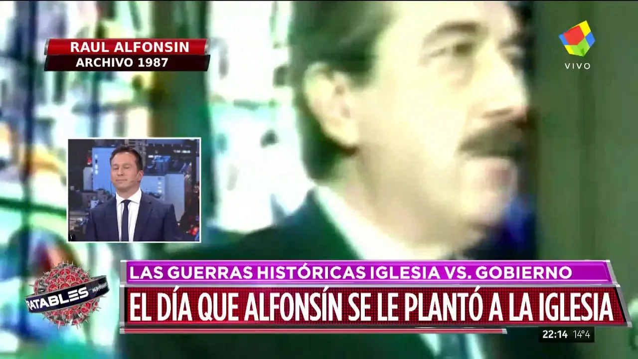 alfonsin y su relacion con la iglesia catolica - Quién fue el sucesor de Raúl Alfonsín