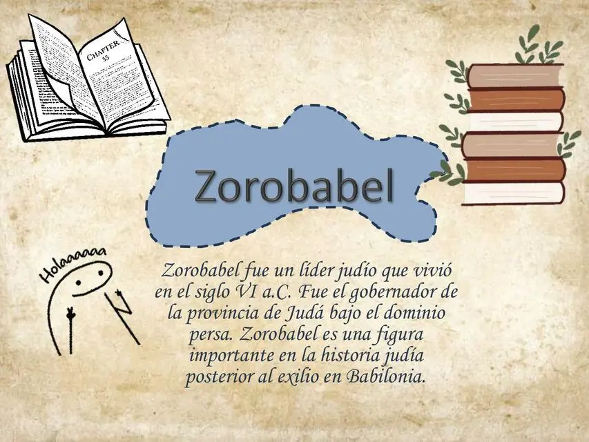 quien era zorobabel segun la biblia - Quién fue Zorobabel y que hizo