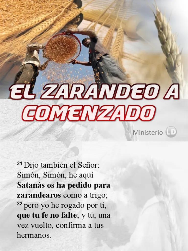 zarandeo en la biblia - Quién produce el zarandeo